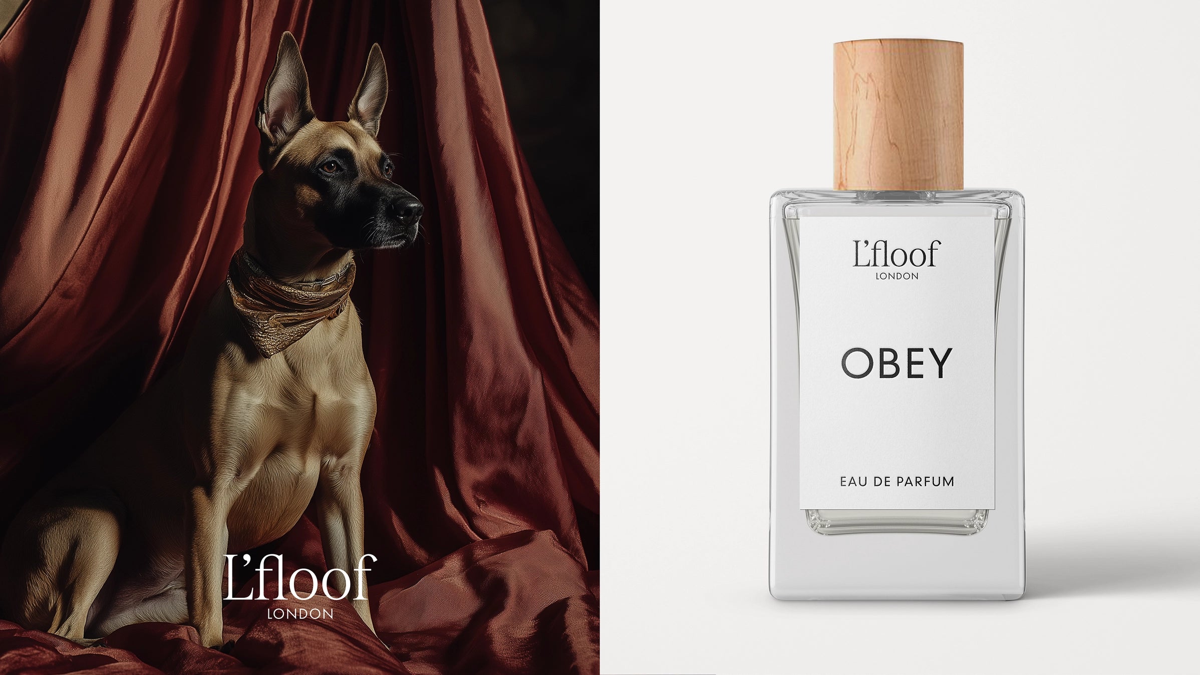 Spray de parfum pour chien entièrement naturel - 100 ml - L&