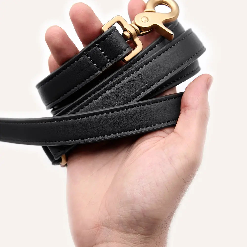 Sangle Cuir Vegan Noir Multiposition, Jala